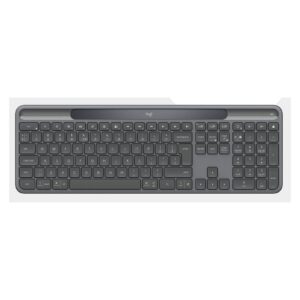 Tastierë Me kabllo Logitech Slim Solar+ for Business / German Layout – Zezë