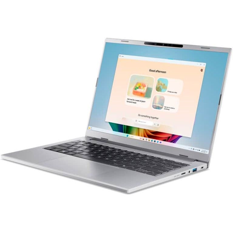Laptop Acer Aspire 14 AI A14-53M-75DW / Ultra 7-258V / 32GB LPDDR5 / 1TB / 14" WUXGA OLED / Intel Arc Graphics 140V / Argjendi - Figura 3