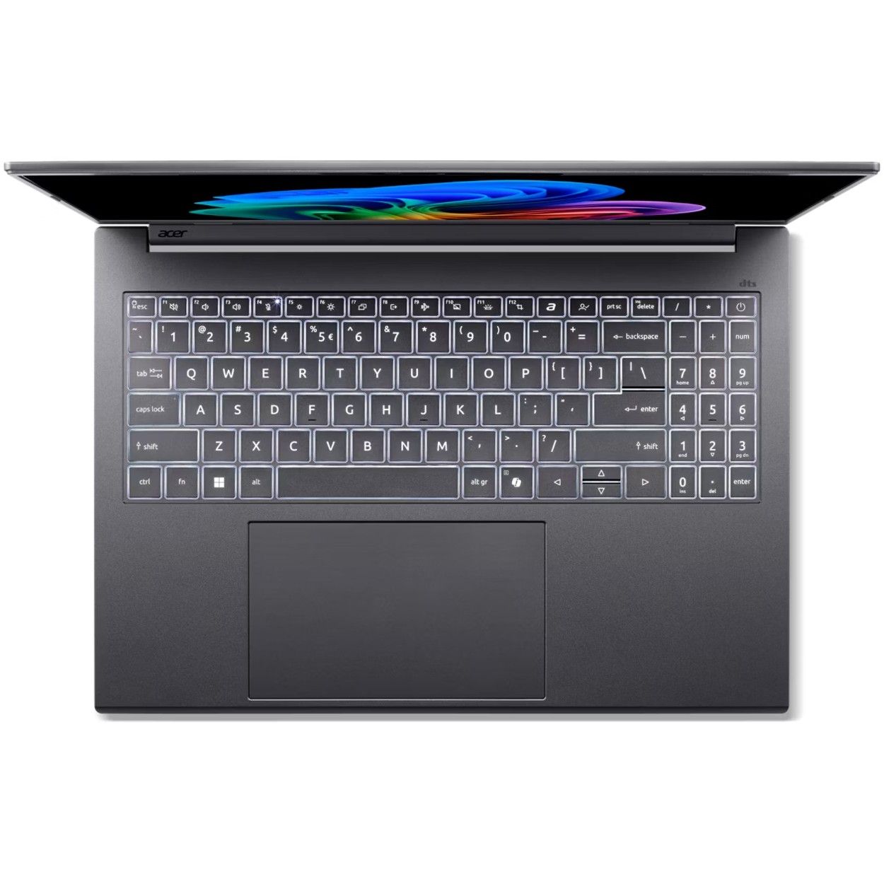 Laptop Acer Aspire 16 AI A16-52M-5565 / Ultra 5-226V / 16GB LPDDR5 / 1TB / 16" WUXGA+ OLED / Intel Arc Graphics 130V / Gri - Figura 5