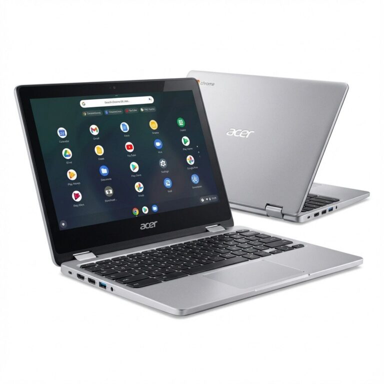 Laptop Acer Chromebook Spin 312 / Intel N100 / 4GB / 128GB / 12.2" Full HD Touchscreen / Intel UHD Graphics / Argjendi