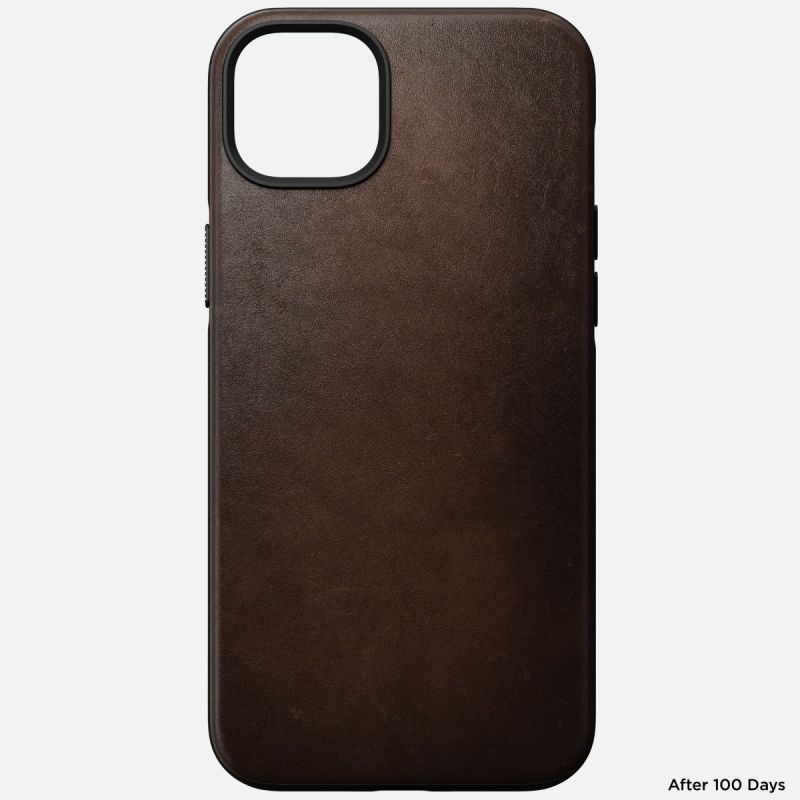 Aksesorë për telefon Nomad Modern Leather Case për iPhone 14 Plus – Kafe - Figura 3