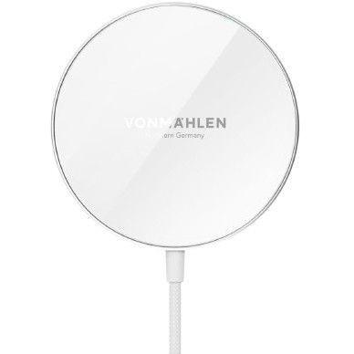 Aksesorë për telefon Wireless Charger Magnetic Vonmählen Aura Mini / Charging cable - Bardhë