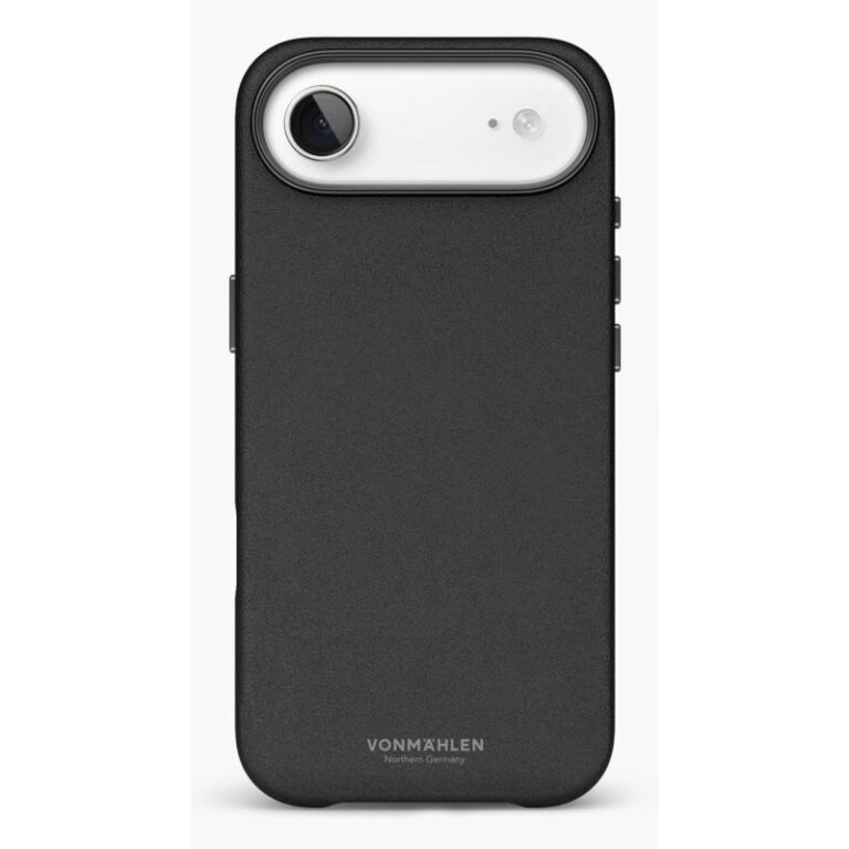 Aksesorë për telefon Vonmählen Like Leather Case për iPhone Air 17 – Zezë