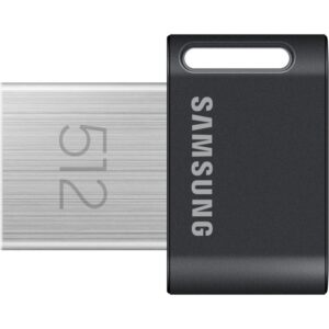 USB Flash Drive / Samsung / FIT Plus / 512GB / USB-A 3.1 / Zezë-Gri