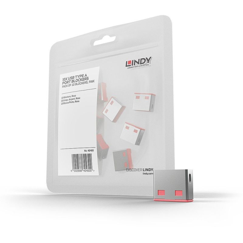 USB Port Lock / LINDY / Expansion Kit / 10x / Rozë