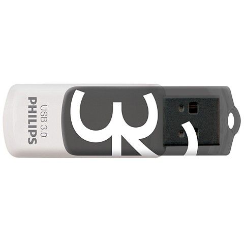 USB Flash Drive / Philips / Vivid Edition / 32GB / USB-A 3.0 / Gri