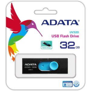 USB Flash Drive / ADATA / UV320 / 32GB / USB-A 3.2 Gen 1 / Zezë-Blu