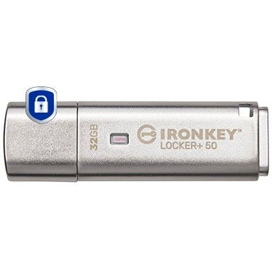 USB Flash Drive / Kingston / IronKey Vault Privacy 50 / 32GB / Argjend - Figura 3