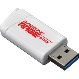 USB Flash Drive / Patriot / Supersonic Rage Prime / 1TB / USB-A 3.2 Gen 2 / Bardhë