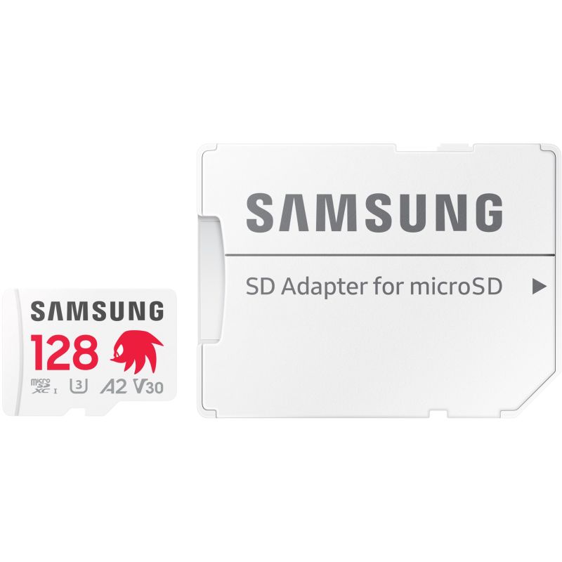 Kartë Memorie SD / microSD /Samsung / Sonic / 128GB / UHS-I U3 / with SD Adapter - Figura 2