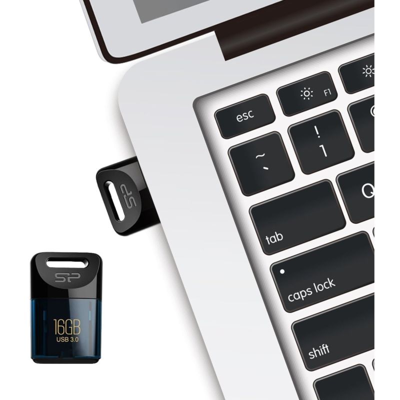 USB Flash Drive / Silicon Power / 16GB / USB 3.0 / J06 / Blu e errët - Figura 4