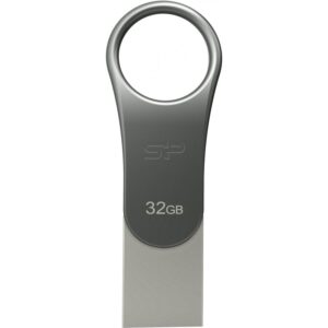 USB Flash Drive Silicon Power C80 / 32GB / 3.0 / Type-C Ready – Argjendtë