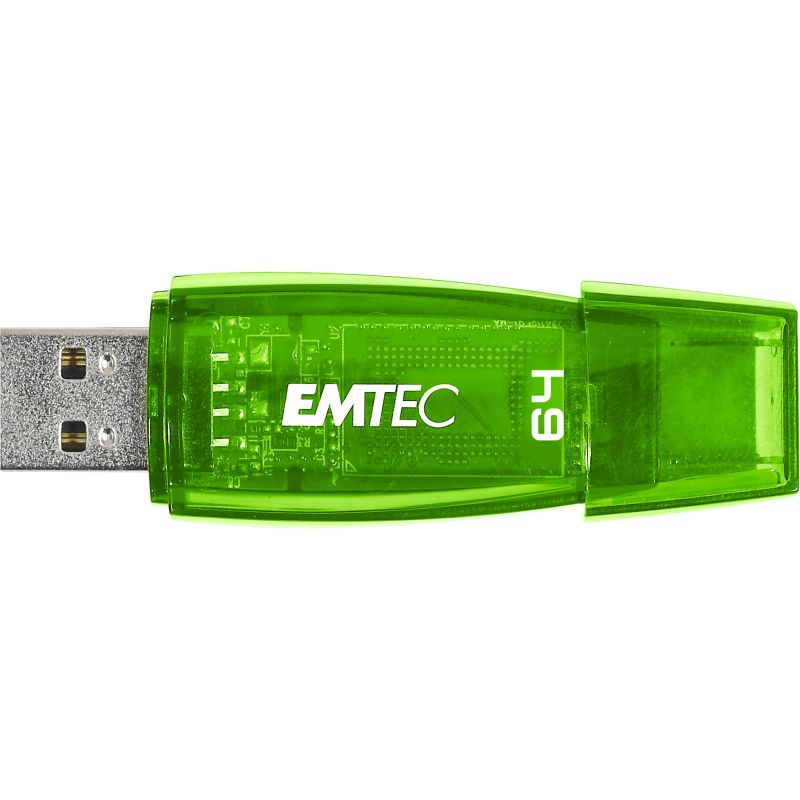 USB Flash Drive / Emtec / 64GB / USB 2.0 / C410 / Gjelbër - Figura 3