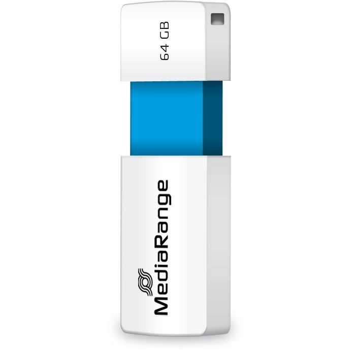 USB Flash Drive / MediaRange / 64GB / USB 2.0 / Blu - Figura 2