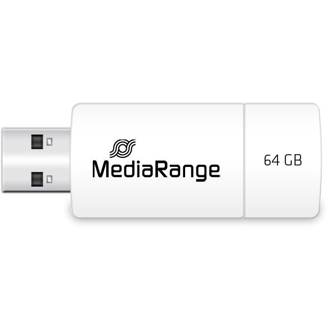 USB Flash Drive / MediaRange / 64GB / USB 2.0 / Blu - Figura 3