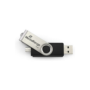 USB Flash Drive MediaRange / 32GB / USB Combo / USB‑A & Micro USB - Zezë