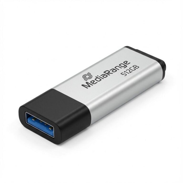 Flash Drive USB MediaRange High Performance 512GB / USB 3.0 - Alumin