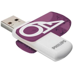 USB Flash Drive / Philips / 64GB / 2-Pack / USB 2.0 / Vivid Edition / Vjollcë