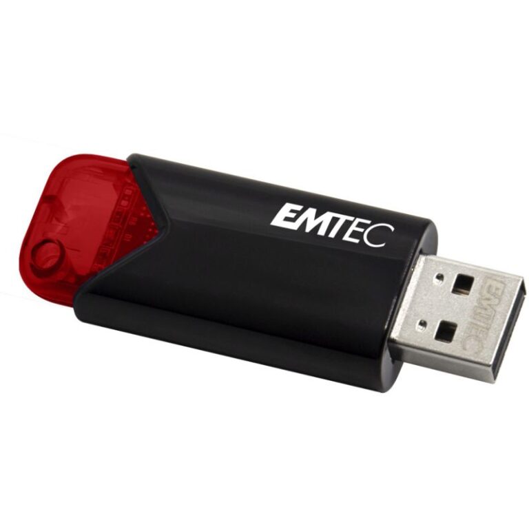 Flash Drive USB Emtec Click Easy B110 256GB / USB 3.2 - Kuqe