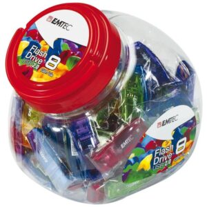 USB Flash Drive / Emtec / 32GB / USB 2.0 / C410 / Candy Jar (80 pcs)