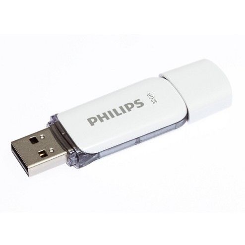 USB Flash Drive / Philips / 32GB / USB 2.0 / Snow Edition / Gri