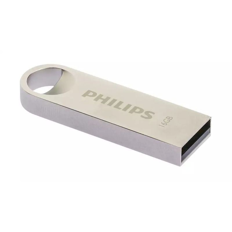 USB Flash Drive / Philips / 16GB / USB 2.0 / Moon Vintage / Argjend - Figura 2