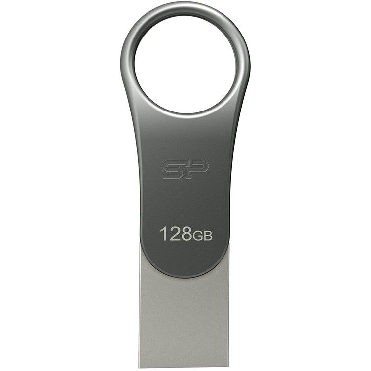 USB Flash Drive Silicon Power C80 128GB USB 3.0 Type-C Ready - Argjend