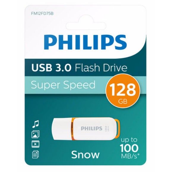 USB Flash Drive / Philips Snow Edition / 128 GB / USB 3.0 / Portokalli