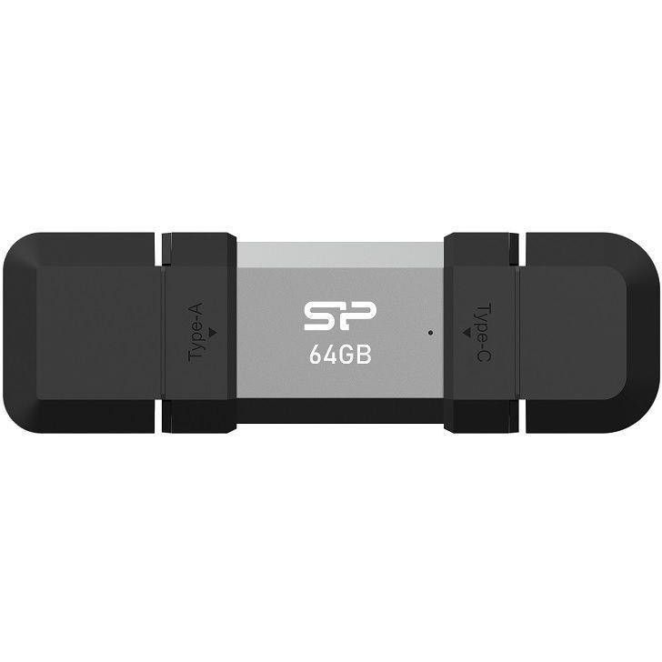 Flash Drive USB Silicon Power C51 64GB USB 3.2 + Type-C - Zezë