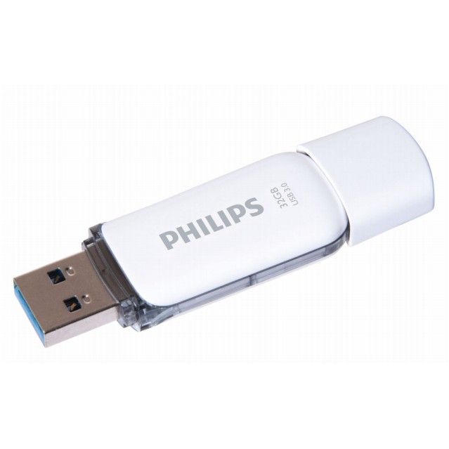 USB Flash Drive / Philips Snow Edition / 32 GB / USB 3.0 / Bardhë - Figura 2