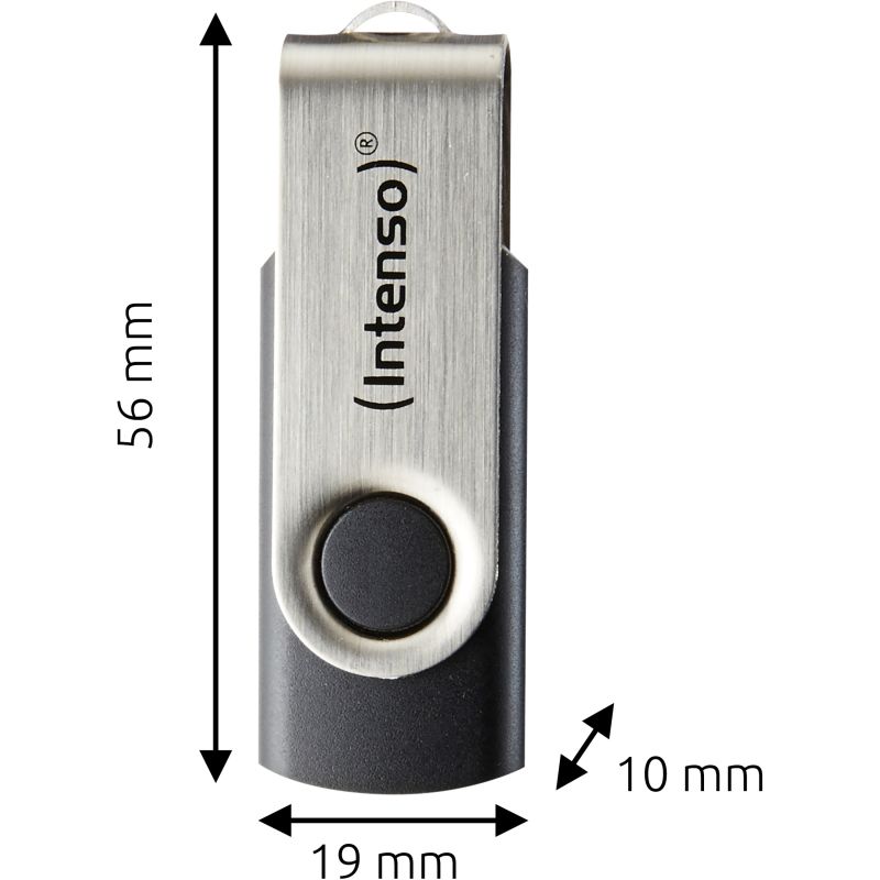 USB Flash Drive Intenso Office Line / 128GB / 3.2 Gen1x1 – Argjendtë - Figura 4