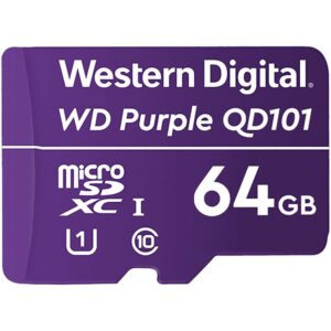 Kartë Memorie SD WD Purple SC QD101 microSDXC / 64GB