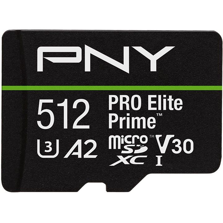 Kartë Memorie SD PNY Pro Elite Prime microSDXC / 512GB