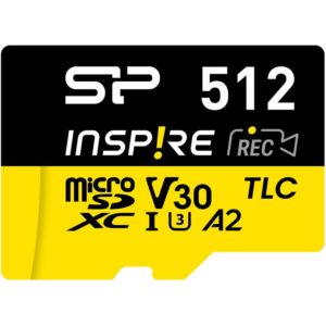 Kartë Memorie SD Silicon Power 512GB microSDXC A2 + Lexues USB-C 3.2 Gen