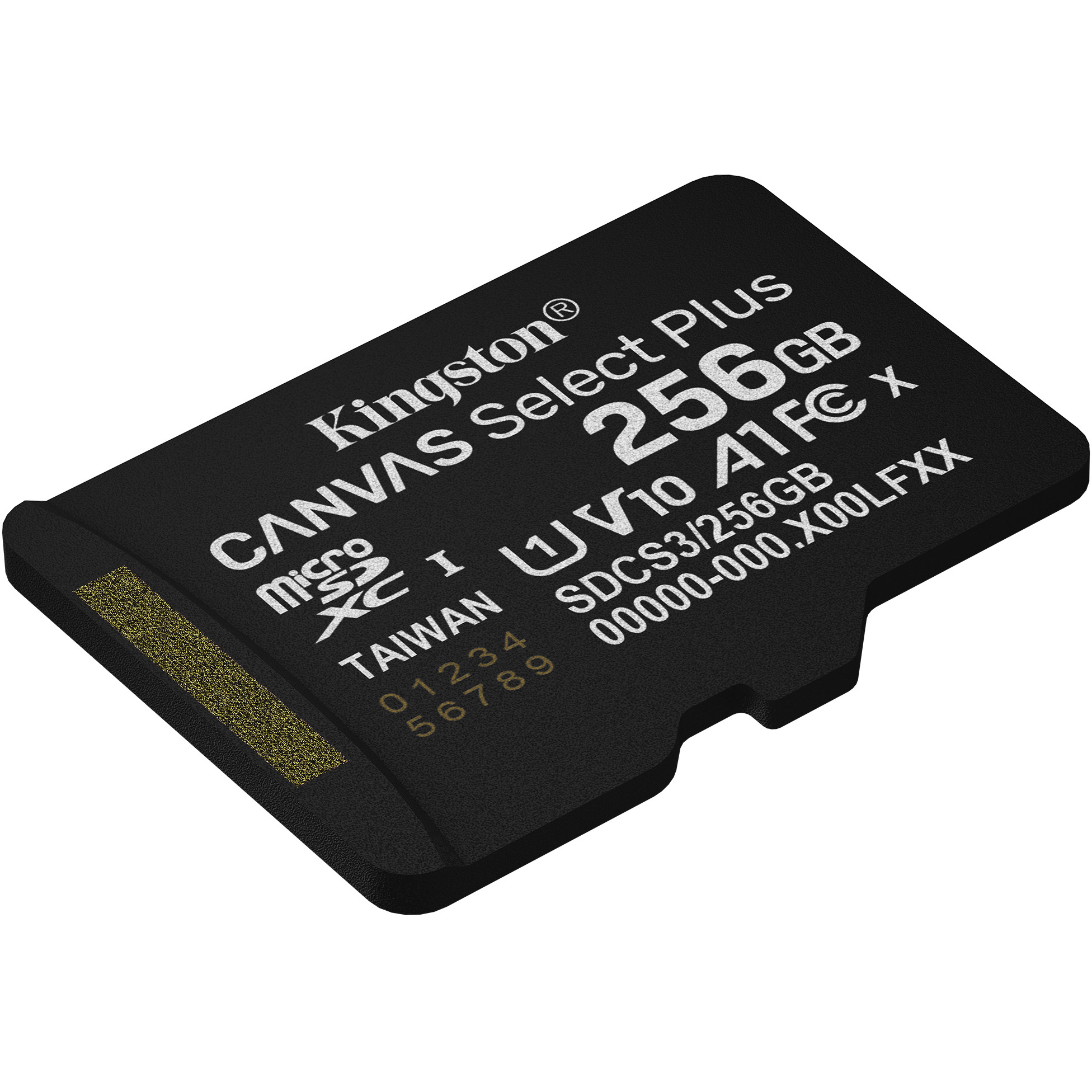 Kartë Memorie KINGSTON / 256GB / micSDXC Canvas Select Plus / Gen3 150R / A1 / Single Pack / w/o ADP - Figura 2