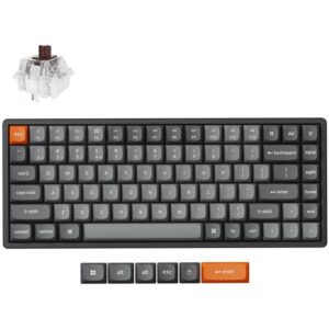 Tastierë Gaming  Keychron K2 Max / German Layout / Keychron Super Brown / RGB – Zezë / Hiri