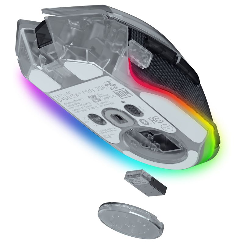 Maus Gaming Razer Basilisk V3 Pro 35K – Bardhë - Figura 3