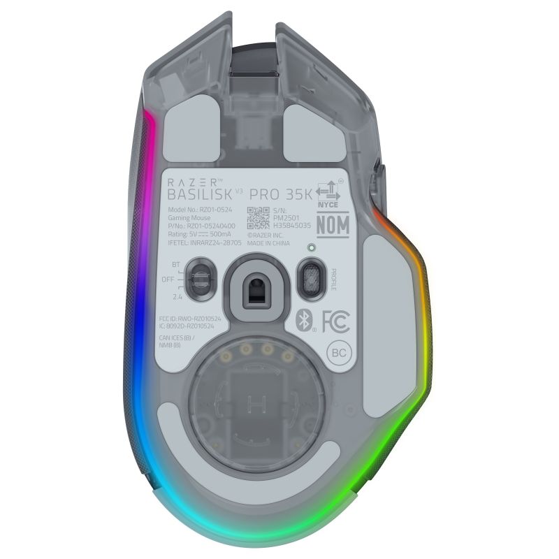 Maus Gaming Razer Basilisk V3 Pro 35K – Bardhë - Figura 5