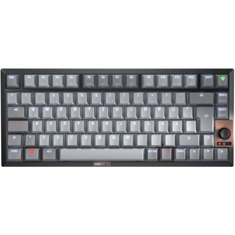 Tastierë pa kabllo Cherry MX 2A / Silent Red / DE Layout – Zezë