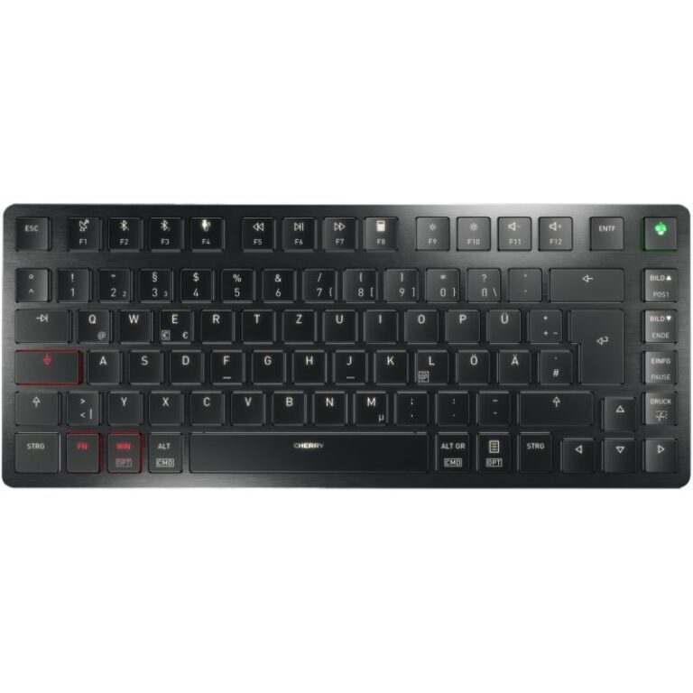 Tastierë pa kabllo Cherry KW X ULP 2.0 MINI / Mechanical / DE Layout - Zezë