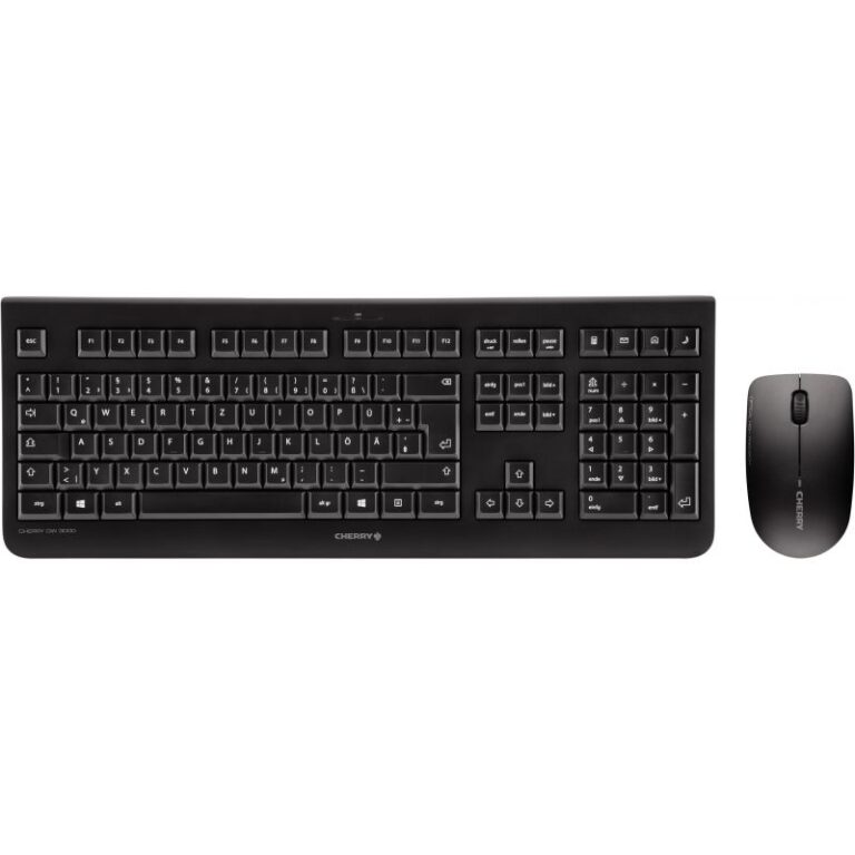 Combo (Tastierë & Maus) CHERRY DW 3000 Wireless Keyboard/Mouse / BE Layout – Zezë