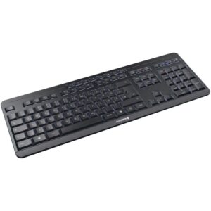 Tastierë Me kabllo CHERRY STREAM Keyboard Ultimate / DE Layout – Zezë
