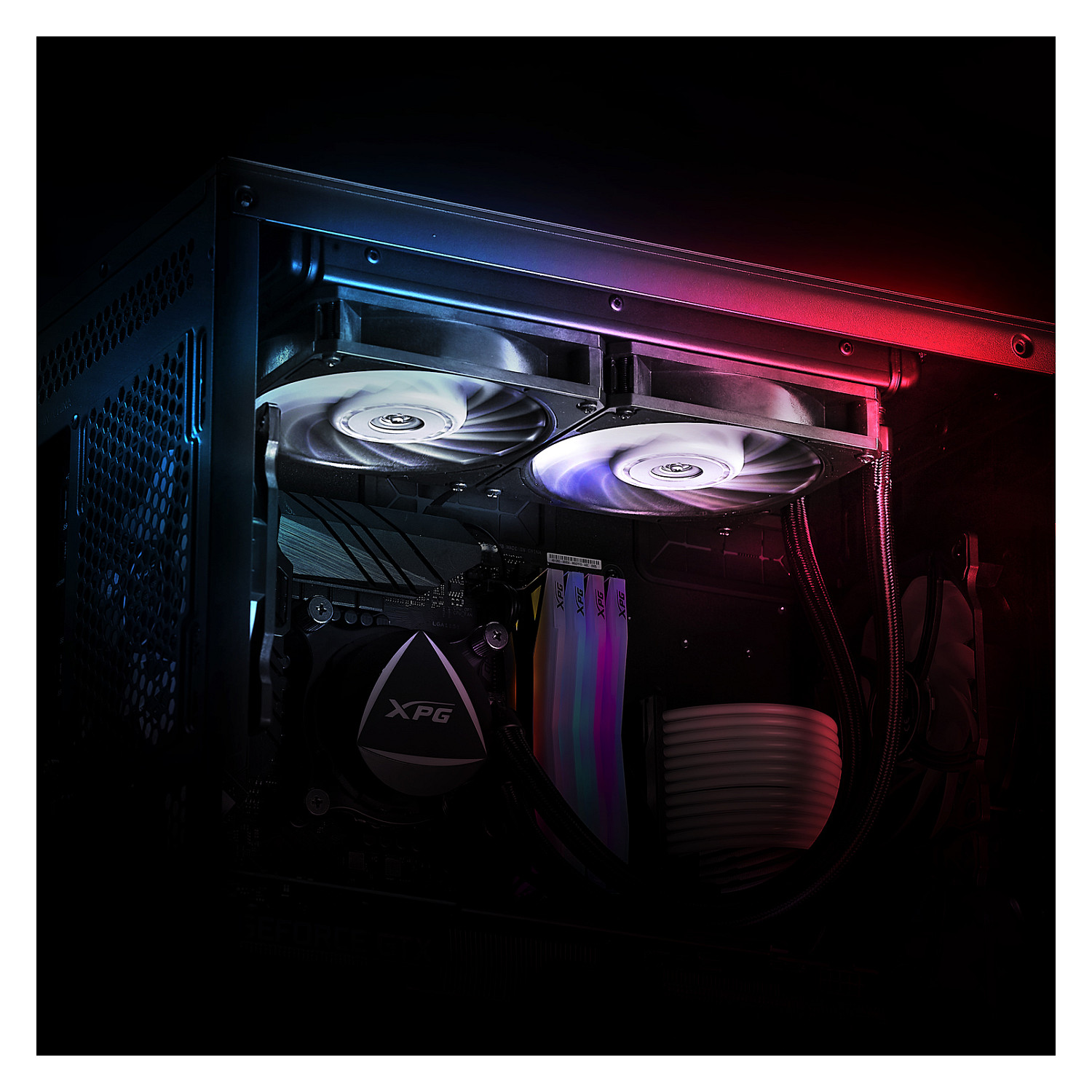 Ftohës për Kasë XPG Vento Pro 120mm PWM – Zezë - Figura 2