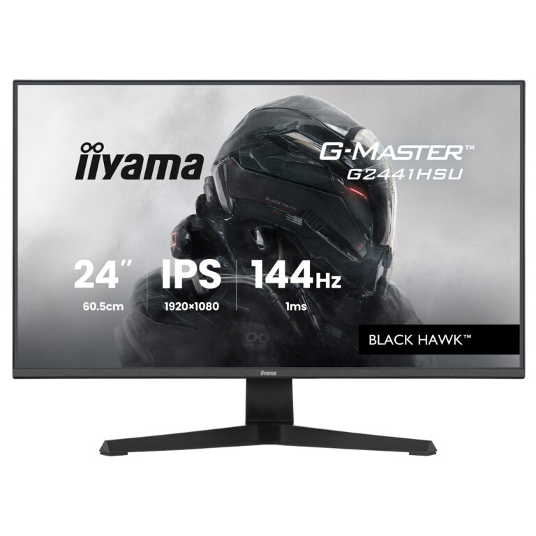 Monitor Gaming iiyama G-Master G2441HSU-B1 / 23.8"/ Full HD IPS / LED / 144 Hz / 1 ms / HDMI+DP+USB+HDCP - Zezë