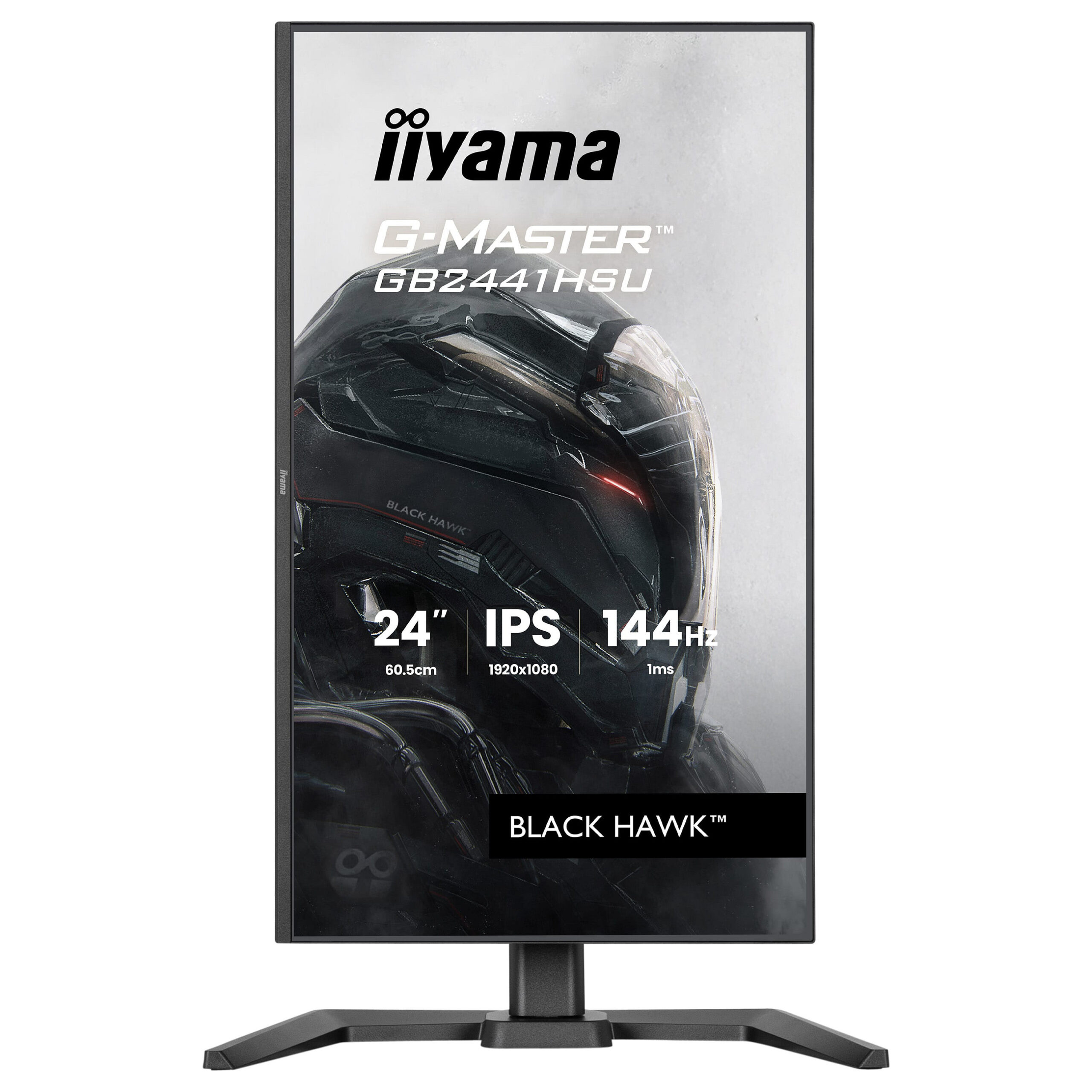Monitor Gaming iiyama G-Master GB2441HSU-B1 / 23.8"/ Full HD IPS / LED / 144 Hz / 1 ms / HDMI+USB+DP+HDCP - Zezë - Figura 2