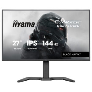 Monitor Gaming iiyama GB2741HSU-B1 / 27"/ Full HD IPS / LED / 144 Hz / 1 ms / HDMI+USB+DP+HDCP - Zezë