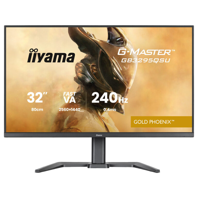 Monitor Gaming iiyama G-MASTER GB3295QSU-B1 / 31.5"/ Quad HD Fast VA / LED / 240 Hz / 0.4 ms /  HDMI+USB+DP+HDCP - Zezë