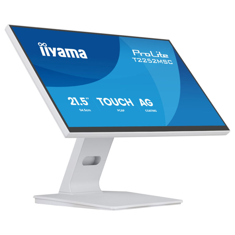 Monitor iiyama ProLite T2252MSC-W2AG / 22.5"/ Full HD IPS / LCD / Touchscreen / 100 Hz / 5 ms / HDMI+USB+DP+HDCP - Bardhë