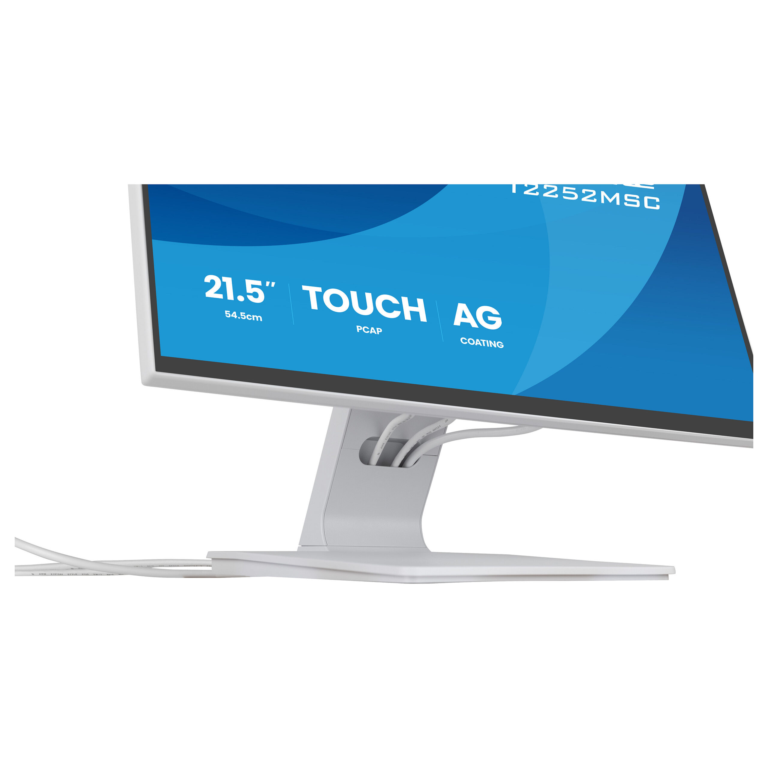 Monitor iiyama ProLite T2252MSC-W2AG / 22.5"/ Full HD IPS / LCD / Touchscreen / 100 Hz / 5 ms / HDMI+USB+DP+HDCP - Bardhë - Figura 5