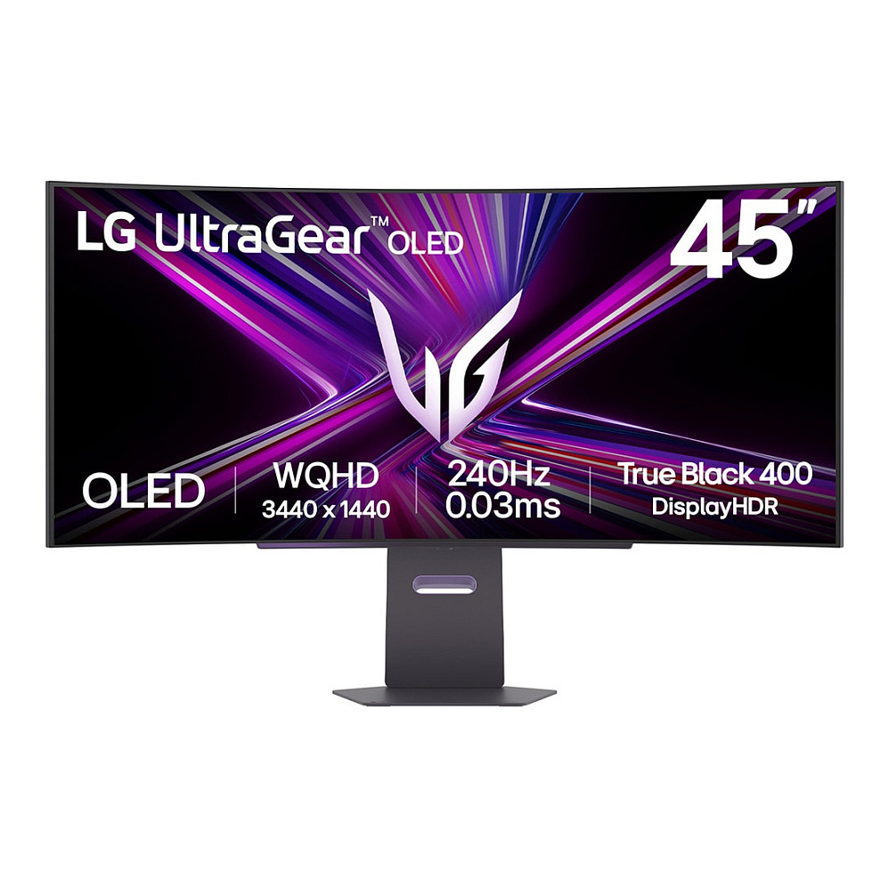 Monitor Gaming LG 49U950A-W / 44.5" / Wide Quad HD OLED / Curved / 240 Hz / 0.03 ms / HDMI+USB+DP+HDCP - Zezë